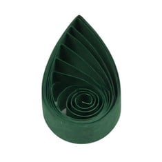 QUANTITY OF ODE TO JOY PAPER QUILLING STRIPS 3MM FOREST GREEN QUILLING PAPERS 3MM PINE GREEN MOSS CRAFT SINGLE COLOR PAPER STRIPS 120PC - TOTAL RRP £283: LOCATION - A RACK