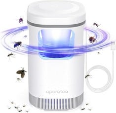 18 X FLY KILLER, MOSQUITO KILLER LAMP USB FLIES KILLER ELECTRIC BUG ZAPPER QUIET UV MOSQUITOES KILLER LAMP PORTABLE FRUIT FLY TRAP FOR INDOOR OUTDOOR HOME KITCHEN GARDEN CAMPING - TOTAL RRP £315: LOC