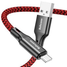 QUANTITY OF BOHCONN USB C CHARGER CABLE 30CM,SUPPORTS 5GBPS HIGH SPEED DATA TRANSFER USB C CABLE 3A FOR SAMSUNG GALAXY S23/S22/S21/S10, NOTE 10,GOOGLE PIXEL,HUAWEI P40/P30 - TOTAL RRP £249: LOCATION