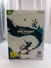 DISNEY EPIC MICKEY: REBRUSHED COLLECTOR'S EDITION - XBOX SERIES X.:: LOCATION - A RACK