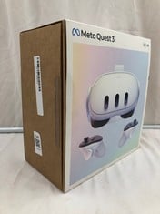 META QUEST 3 128GB V.R HEADSET: MODEL NO S3A (RRP-£409): LOCATION - A RACK