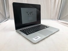 APPLE MACBOOK PRO 500GB LAPTOP.. INTEL CELERON I5-5287U, 16GB RAM,: LOCATION - A RACK