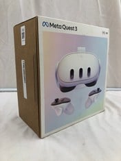 META QUEST 3 512GB V.R HEADSET: MODEL NO S3A (RRP-£409): LOCATION - A RACK