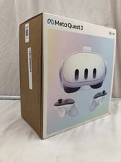 META QUEST 3 128GB V.R HEADSET: MODEL NO S3A (RRP - £409): LOCATION - A RACK