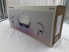 META QUEST 2 128GB VR HEADSET: MODEL NO KW49CM : LOCATION - A RACK