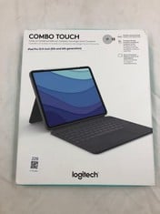 LOGITECH COMBO TOUCH KEYBOARD CASE FOR IPAD PRO 12.9 INCH (5TH JAN - 2021) - REMOVABLE BACKLIT KEYBOARD, CLICK-ANYWHERE TRACKPAD, SMART CONNECTOR -ITALIAN LAYOUT KEYBOARD.: LOCATION - A RACK