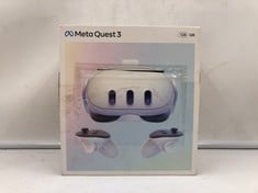 META QUEST 3 128GB VR HEADSET (RRP - £409): MODEL NO S3A:: LOCATION - A RACK