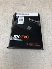 SAMSUNG 2TB 870 EVO SATA SSD (RRP - £139).: LOCATION - A RACK