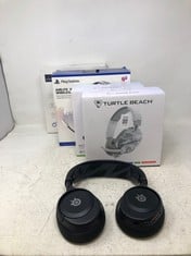 QUANTITY OF HEADSETS TO INCLUDE TURTLE BEACH RECON 70 CAMO WHITE GAMING HEADSET FOR XBOX SERIES X|S, XBOX ONE, PS5, PS4, NINTENDO SWITCH & PC: LOCATION - D RACK