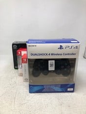 QUANTITY OF CONTROLLERS TO INCLUDE SONY PLAYSTATION DUALSHOCK 4 WIRELESS CONTROLLER - BLACK: LOCATION - D RACK