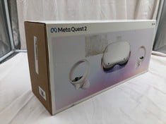 META QUEST 2 128GB V.R HEADSET: MODEL NO KW49CM : LOCATION - A RACK