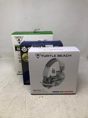 QUANTITY OF HEADETS TO INCLUDE TURTLE BEACH RECON 70 CAMO WHITE GAMING HEADSET FOR XBOX SERIES X|S, XBOX ONE, PS5, PS4, NINTENDO SWITCH & PC: LOCATION - D RACK