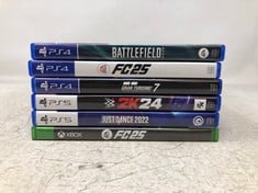 QUANTITY OF GAMES TO INCLUDE BATTLEFIELD 2042 (PS4): LOCATION - D RACK