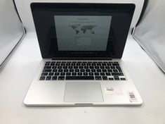 APPLE MACBOOK PRO 500GB LAPTOP.. INTEL CELERON I7-5557U, 16GB RAM,: LOCATION - E RACK