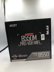 MSI B550M PRO-VDH MOTHERBOARD: LOCATION - E RACK