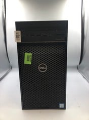 DELL PRECISION 3630 TOWER 512GB PC. (SMASHED / SALVAGE / SPARES). INTEL XEON E-2146G, 32GB RAM,: LOCATION - E RACK