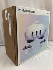 META QUEST 3 128GB V.R HEADSET: MODEL NO S3A (RRP £409): LOCATION - A RACK