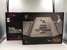 ASUS ROG STRIX B650E-F GAMING WIFI MOTHERBOARD + MSI B650 TOMAHAWK WIFI AMD MOTHERBOARD : LOCATION - E RACK