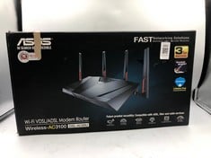 ASUS WIFI VDSL/ADSL MODERN ROUTER WIRELESS-AC3100: LOCATION - E RACK