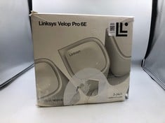 LINKSYS VELOP PRO 6E TRUE TRI-BAND WIFI 6E: LOCATION - E RACK