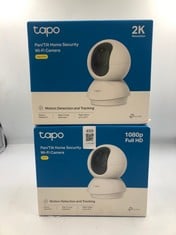 2X TAPO PAN/TILT HOME SECURITY WIFI CAMERAS: LOCATION - E RACK