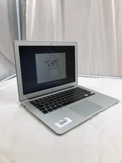 APPLE MACBOOK AIR 256GB LAPTOP: MODEL NO A1466. INTEL CORE I5-5350U, 8GB RAM,: LOCATION - A RACK