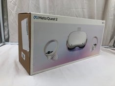 META QUEST 2 128GB V.R HEADSET: MODEL NO KW49CM: LOCATION - A RACK