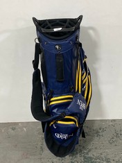 STROMBERG THE OPEN STAND BAG IN BLUE/YELLOW - RRP £169