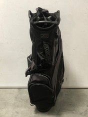 FAZER 3.5 CART BAG IN BLACK/SILVER - ITEM NO. FZ011CAR - RRP £79