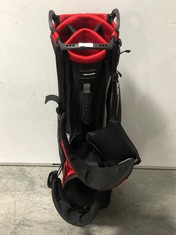 BENROSS PRO 5.0 STAND BAG IN BLACK/RED - RRP £100