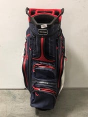 BENROSS GOLF STAND BAG IN BLUE/RED