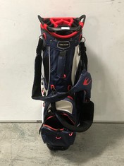 BENROSS GOLF STAND BAG IN BLUE/RED