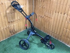 BENROSS PRO COMPACT 3-WHEEL GOLF TROLLEY - RRP £129