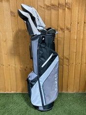 FAZER CTR 25 GOLF PACKAGE SET - 12-PIECE WITH GREY & BLACK GOLF BAG RRP- £299