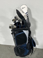 RIFE RXMAX GOLF PACKAGE SET - 11-PIECE SET WITH BLACK & BLUE GOLF BAG RRP- £449