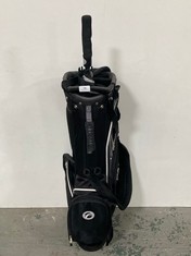 FAZER LIGHTWEIGHT 3.0 GOLF STAND BAG IN BLACK - RRP £79 TO INCLUDE GOLF UMBRELLA