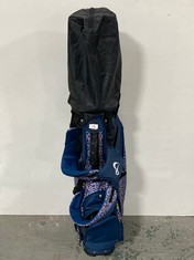 STROMBERG GOLF CART BAG IN BLUE