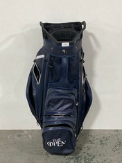 STROMBERG THE OPEN WATERPROOF GOLF CART BAG IN BLUE - RRP £189