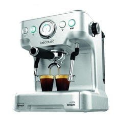 CECOTEC ESPRESSO MACHINE POWER ESPRESSO 20 BARISTA PRO. 2900 W, 20 BARS, THERMOBLOCK FOR COFFEE AND FROTHING MILK, PRESSUREPRO GAUGE, AUTO MODE, FILTER FOR 1 AND 2 COFFEES, CAPACITY 2,7 L, RRP: 249.0