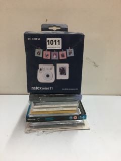 11 X ITEMS TO INC FUJIFILM INSTAX MINI11 ICE-WHITE ACCESSORY KIT