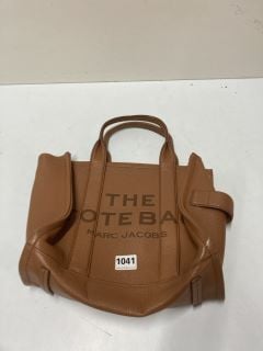 MARC JACOBS THE TOTE BAG BROWN LEATHER - RRP £425.00