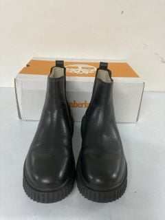 TIMBERLAND GREYFIELD CHELSEA BLACK BOOT - SIZE 6