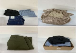 BOX OF DESIGNER CLOTHING VARIOUS SIZES