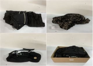 BOX OF DESIGNER CLOTHING VARIOUS SIZES