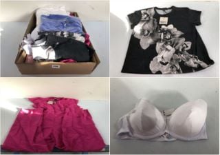 BOX OF DESIGNER WOMENS CLOTHING VARIOUS SIZES