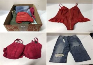 BOX OF DESIGNER WOMENS CLOTHING VARIOUS SIZES