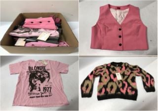 BOX OF DESIGNER WOMENS CLOTHING VARIOUS SIZES