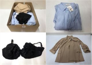 BOX OF DESIGNER WOMENS CLOTHING VARIOUS SIZES