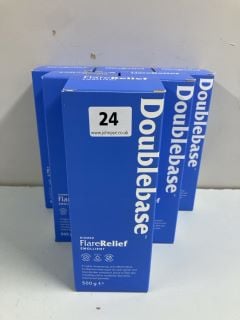 6 X DOUBLEBASE DIOMED FLARE RELIEF EMOLLIENT 500G