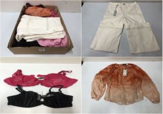 BOX OF DESIGNER WOMENS CLOTHING VARIOUS SIZES